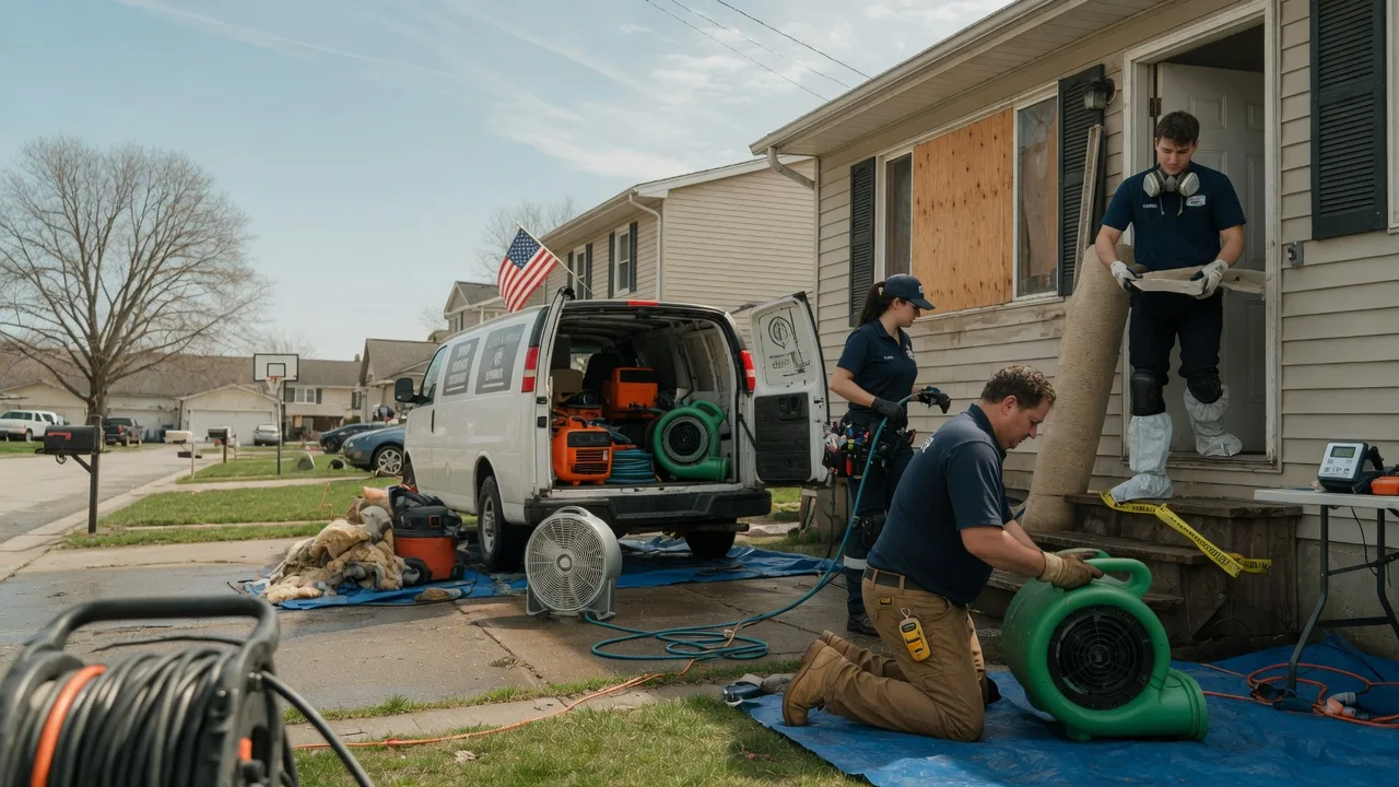 Water Damage Restoration in Garden Plain, KS near me